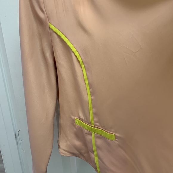 Nude/Neon Yellow, Jacket - Picture 3 of 5